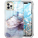 iPhone 12 Pro Max 360 Full Body Painted Phone Case - Marble L11