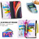 iPhone 12 Pro Max Colored Drawing Pattern Zipper Horizontal Flip Leather Case with Holder & Card Slots & Wallet - Sun Flower