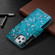 iPhone 12 Pro Max Colored Drawing Pattern Zipper Horizontal Flip Leather Case with Holder & Card Slots & Wallet - Plum Blossom