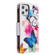 iPhone 12 Pro Max Colored Drawing Pattern Zipper Horizontal Flip Leather Case with Holder & Card Slots & Wallet - Two Butterflies