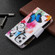 iPhone 12 Pro Max Colored Drawing Pattern Zipper Horizontal Flip Leather Case with Holder & Card Slots & Wallet - Two Butterflies