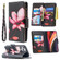 iPhone 12 Pro Max Colored Drawing Pattern Zipper Horizontal Flip Leather Case with Holder & Card Slots & Wallet - Lotus