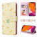 iPhone 12 Pro Max Bronzing Painting RFID Leather Case - Yellow Daisy