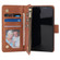 iPhone 12 Pro Max Multifunctional Retro Frosted Horizontal Flip Leather Case with Card Slot & Holder & Zipper Wallet & Photo Frame & Lanyard - Brown