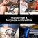 iPhone 12 Pro Max MagSafe Magnetic Holder Phone Case - Black
