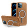 iPhone 12 Pro Max MagSafe Magnetic Holder Phone Case - Brown