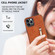 iPhone 12 Pro Max Zipper Card Holder Phone Case - Brown