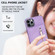 iPhone 12 Pro Max Zipper Card Holder Phone Case - Purple