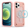 iPhone 12 Pro Max Colorful Magsafe Magnetic Phone Case - Rose Gold