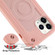 iPhone 12 Pro Max Colorful Magsafe Magnetic Phone Case - Rose Gold