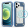 iPhone 12 Pro Max Colorful Magsafe Magnetic Phone Case - Daisy Blue