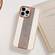 iPhone 12 Pro Max Electroplating Diamond Protective Phone Case - White