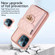 iPhone 12 Pro Max Card Slot Leather Phone Case - Pink