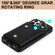 iPhone 12 Pro Max Zipper Card Bag Phone Case with Dual Lanyard - Black