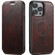 iPhone 12 Pro Max Suteni J05 Leather Magnetic Magsafe Phone Case - Brown