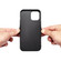 iPhone 12 Pro Max Denior Oil Wax Cowhide Card Slot Phone Case - Black