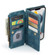 iPhone 12 Pro Max CaseMe-C30 PU + TPU Multifunctional Horizontal Flip Leather Case with Holder & Card Slot & Wallet & Zipper Pocket - Blue