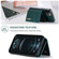 iPhone 12 Pro Max DG.MING M1 Series 3-Fold Multi Card Wallet + Magnetic Back Cover Shockproof Case with Holder Function - Green