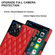 iPhone 12 Pro Max Elegant Rhombic Pattern Microfiber Leather +TPU Shockproof Case with Crossbody Strap Chain - Red