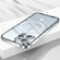 iPhone 12 Pro Max MagSafe Frosted Metal Phone Case - Silver