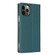 iPhone 12 Pro Max Litchi Genuine Leather Phone Case - Sky Blue