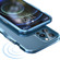 iPhone 12 Pro Max Sharp Edge Magnetic Adsorption Shockproof Case - Black