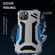 iPhone 12 Pro Max R-JUST Shockproof Armor Metal Protective Case - Blue