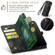iPhone 12 Pro Max CaseMe-008 Detachable Multifunctional Wallet Leather Phone Case  - Black