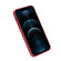 iPhone 12 Pro Max QIALINO Shockproof Cowhide Leather Protective Case - Red