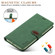 iPhone 13 mini Forwenw F1 Series Matte Strong Magnetism Horizontal Flip Leather Case with Holder & Card Slots & Wallet & Photo Frame  - Green