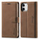 iPhone 13 mini Forwenw F1 Series Matte Strong Magnetism Horizontal Flip Leather Case with Holder & Card Slots & Wallet & Photo Frame  - Brown