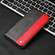 iPhone 13 mini Business Solid Color Stitching Horizontal Flip Leather Case with Holder & Card Slots  - Red