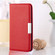 iPhone 13 mini  Litchi Texture Horizontal Flip Leather Case with Holder & Card Slots - Red