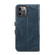 iPhone 13 mini Calf Texture Buckle Horizontal Flip Leather Case with Holder & Card Slots & Wallet  - Blue