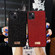 iPhone 13 mini SULADA Shockproof TPU + Handmade Leather Case  - Red