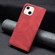 iPhone 13 mini Magnetic RFID Blocking Anti-Theft Leather Case with Holder & Card Slots & Wallet  - Red