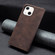 iPhone 13 mini Magnetic RFID Blocking Anti-Theft Leather Case with Holder & Card Slots & Wallet  - Brown