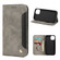 iPhone 13 mini Skin Feel Splicing Leather Phone Case  - Grey