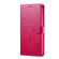 iPhone 13 mini LC.IMEEKE Calf Texture Horizontal Flip Leather Case with Holder & Card Slots & Wallet  - Red