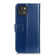 iPhone 13 mini 3-Color Pearl Texture Magnetic Buckle Horizontal Flip PU Leather Case with Card Slots & Wallet & Holder  - Blue
