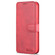 iPhone 13 mini AZNS Calf Texture Horizontal Flip Leather Case with Holder & Card Slots & Wallet & Photo Frame  - Red