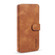 iPhone 13 mini DG.MING Retro Oil Side Horizontal Flip Leather Case with Holder & Card Slots & Wallet  - Brown