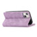 iPhone 13 mini Strong Magnetic Crazy Horse Texture Horizontal Flip Leather Case with Holder & Card Slots & Wallet  - Purple