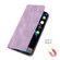 iPhone 13 mini Strong Magnetic Crazy Horse Texture Horizontal Flip Leather Case with Holder & Card Slots & Wallet  - Purple