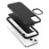 iPhone 13 mini Rubber Oil Surface Phone Case  - Black