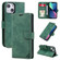 iPhone 13 mini Skin Feel Anti-theft Brush Horizontal Flip Leather Phone Case iPhone13 mini - Green