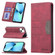 iPhone 13 mini Magnetic Splicing Leather Phone Case  - Red