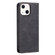 iPhone 13 mini Magnetic Splicing Leather Phone Case  - Black