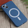 iPhone 13 mini Liquid Silicone Shockproof Magsafe Case  - Navy Blue