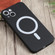 iPhone 13 mini Liquid Silicone Shockproof Magsafe Case  - Black